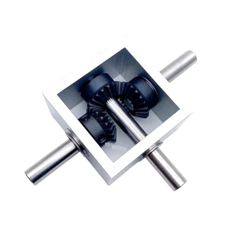 1:1 Winkelgerät 90° Winkel Kegelgetriebe Getriebe 10MM Achse 1,25M 20T Winkeldetektor Kleine Reverse Teile Winkelantrieb Lenkgetriebe(1 IN 2 OUT) von KAKAK