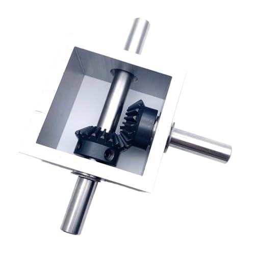 1:1 Winkelgerät 90° Winkel Kegelgetriebe Getriebe 10MM Achse 1,25M 20T Winkeldetektor Kleine Reverse Teile Winkelantrieb Lenkgetriebe(1 Verhältnis 1) von KAKAK