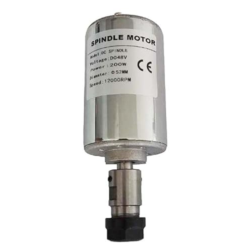 200 W/300 W/400 W/500 W Spindelgraviermaschine Spindelmotor Luftkühlung CNC-Spindel Gleichstrommotor CNC-Graviermaschine ER11 oder ER16 Geräuscharm, hohe Präzision(200w er16) von KAKAK