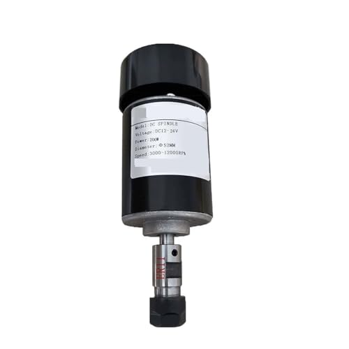 200 W/Spindel-Graviermaschine-Spindelmotor, luftgekühlte CNC-Spindel, Gleichstrommotor ER11 3,175 mm Geräuscharm, hohe Präzision(ER11 Spindle set) von KAKAK