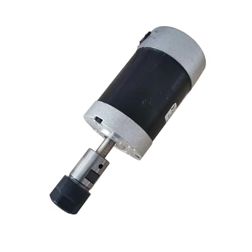 200 W ER16 bürstenlose Spindel + 57 mm Klemme mit Schrauben + 48 V bürstenloser Motortreiber + 48 VDC 4,2 A Netzteil Geräuscharm, hohe Präzision(Model F) von KAKAK