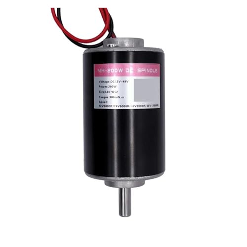 200W Graviermaschine Spindelmotor CNC 0,2 KW Spindel DC Motor CNC Graviermaschine ER11 Spannzangen Geräuscharm, hohe Präzision von KAKAK