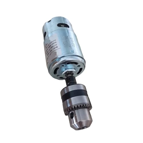 400-W-Bohrfutterspindel, leistungsstarker Gleichstrommotor, 12–48 V Hochgeschwindigkeitsmotor, leise Kugellager-Graviermaschine, 5000–20000 U/min Geräuscharm, hohe Präzision(Model A) von KAKAK