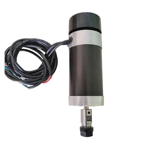 500 W 48 V ER11/ER16 bürstenlose Spindel + 55 mm Klemme mit Schrauben + bürstenloser Motortreiber + 10,5 A Netzteil Geräuscharm, hohe Präzision(Model A,ER11) von KAKAK