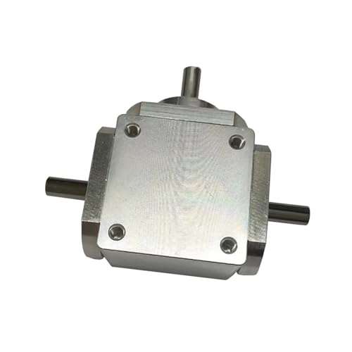 6MM Abtriebswelle Rechtswinkel Getriebe 1M 20T Winkelgetriebe T-Typ Kreuz 90 Grad Kommutatorgeschwindigkeitsverhältnis 1:1 Max 2000 Umdrehungen pro Minute Winkelgetriebe(Type2) von KAKAK
