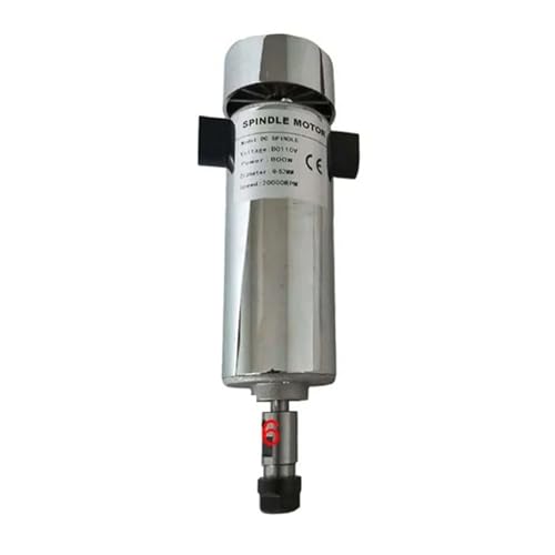 800W CNC-Spindelmotor-Kit, luftgekühlt, 20000 U/min, ER16-Spannzangenspindelmotor, Stromversorgung, Drehzahlregler for CNC-Fräser Geräuscharm, hohe Präzision(800W ER16 Braket) von KAKAK