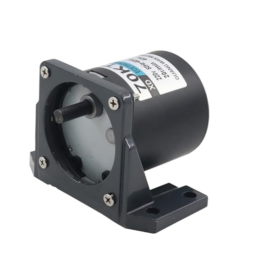 AC-Permanentmagnet-Synchronmotor, 40 W Mikro-Untersetzungsgetriebe Langsamläufermotor Motor mit Drehmoment 70KTYZ 2,5–110 U/min Breites Anwendungsspektrum(2.5RPM) von KAKAK