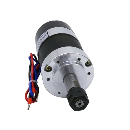 CNC-luftgekühlte Spindel ER11/ER16 Spannzange 500W/300W bürstenloser Spindelmotor Graviermaschine 48V Netzteil Treiber + 55mm Klemme Geräuscharm, hohe Präzision(300WBrushles Spindle,ER16) von KAKAK