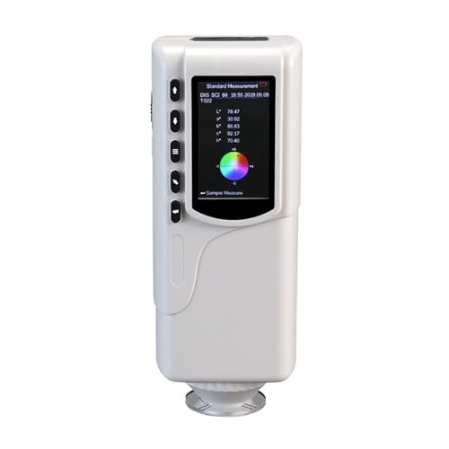 Digitaler Farbmessgerät Tester für Farbdifferenzmesser D65 Farbechtheitstest Textilfarbe für Lichtkonformität Colorimeter für Erfassung und Farbabstimmung Genauigkeit Digitaler Farbmessgerät Tester für Farbdifferenzmesser D65 Farbechtheitstest Textilfarbe für Lichtkonformität Colorimeter für Erfassung und Farbabstimmung Genauigkeit von KAKAK