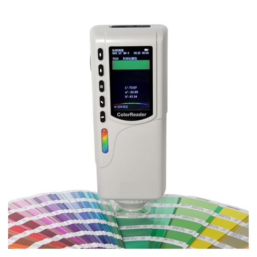 Digitales genaues CR5 Kolorimeter Präzisionsspektrophotometer Farbleser mit 4 mm Blende zum Erfassen, Abgleichen, Vergleichen und Speichern von Farben Messgenauigkeit(Leather Testing Instr Digitales genaues CR5 Kolorimeter Präzisionsspektrophotometer Farbleser mit 4 mm Blende zum Erfassen, Abgleichen, Vergleichen und Speichern von Farben Messgenauigkeit(Leather Testing Instr von KAKAK