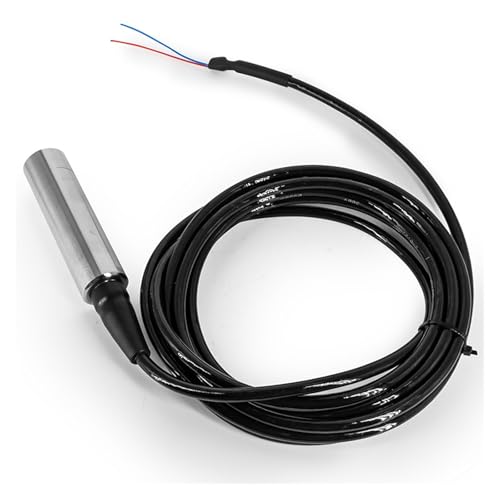 Durchflussmesser für Flüssigkeiten, 4-20 mA 0-5 V 0-10 V Wasserstandssensor 5 m 10 m 15 m Wasser Öl Wasserstandssensor Wasserstandssensor Messsonde für Tankwasser (6M Range 6M Kabel) von KAKAK