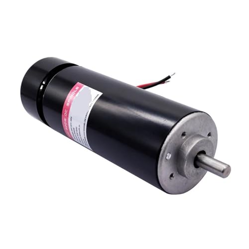 Elektrophorese Schwarz DC Bürstenmotor 500W Luftgekühlter Spindelmotor 48VDC ER11 Chuck CNC 0,5Kw for Gravur Geräuscharm, hohe Präzision(100V) von KAKAK