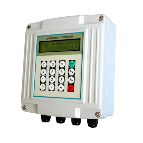 Flüssigkeitsdurchflussmesser, TUF-2000S Digitaler Ultraschall-Flüssigkeitsdurchflussmesser Fester getrennter Ultraschall-Durchflussmesser für Wasser und flüssiges Medium(Large Size Sensor) von KAKAK