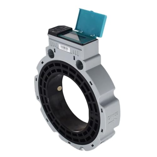 Flüssigkeitsdurchflussmesser, Ultraschall-Wasserzähler, Klemme am Durchflussmesser DN125 DN150, RS485, digitaler Wasserdurchflussmesser, IP68, Sandwich-Typ(DN125) von KAKAK
