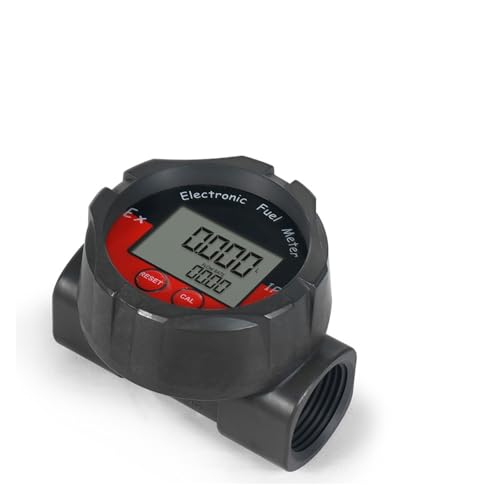 Flüssigkeitsdurchflussmesser, elektronischer Flüssigkeitsdurchflussmesser mit hochpräziser LCD-Digitalanzeige zur Erkennung von Heizöl Kerosin me von KAKAK