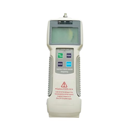 Hochpräzises Kraftmessgerät mit hintergrundbeleuchtetem LCD-Display, N/Lbf/Kgf-Einheiten, digitales Push-Pull-Dynamometer for das Labor Weit verbreitet(5n) von KAKAK