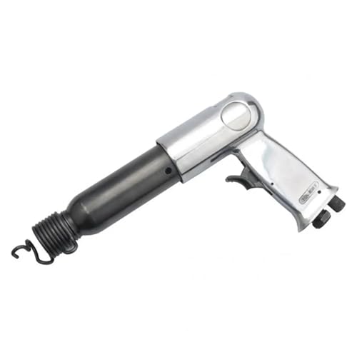 KAKAK Lufthammer, pneumatischer Meißel, Handlufthammer, kleine Gasschaufeln, Rostentferner, pneumatisches Werkzeug mit 4 Meißeln für Metallarbeiten, Rost usw. (Modell-TR9190) von KAKAK