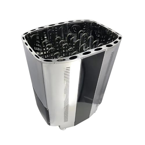 KAKAK Saunaheizung, 12 kW, selbstentleerender Dampfgenerator, elektrischer Trockendampf Saunaraum Saunaofen, Saunaofen, Zuhause, Hotel, Spa, Dusche von KAKAK
