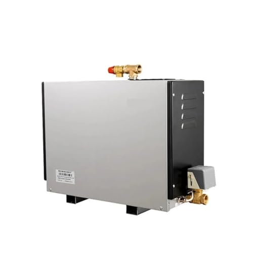 KAKAK Saunaheizung, 9 kW, tragbarer kommerzieller Dampfgenerator, Nasssaunaraum, Dampfgenerator, Spa-Generator für Zuhause, Hotel, Spa, Dusche von KAKAK