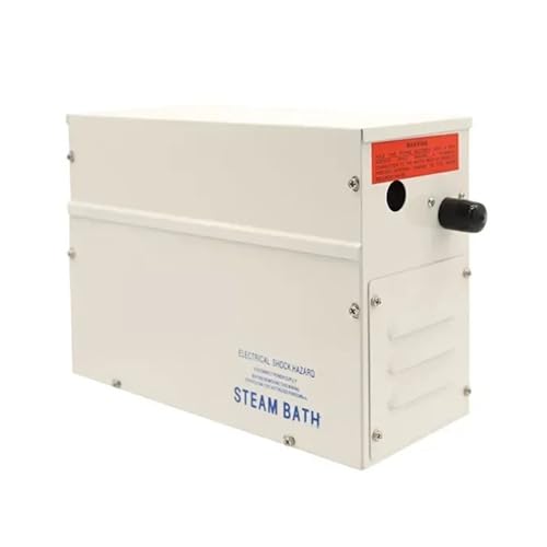 KAKAK Saunaheizung, Dampfduschgenerator-Set, Saunabad, Dampfgarer, Maschine mit digitalem Controller, automatischer Ablauf für den gewerblichen Gebrauch zu Hause, Hotel, Spa, Dusche (3000 W) von KAKAK