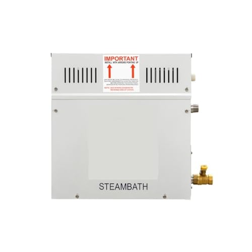 KAKAK Saunaheizung, Dampfgenerator, Sauna-Dampfbad-Maschine, 9 kW, tragbarer Sauna-Dampfbadgenerator für Dusche, Zuhause, Saunaraum, Zuhause, Hotel, Spa, Dusche von KAKAK
