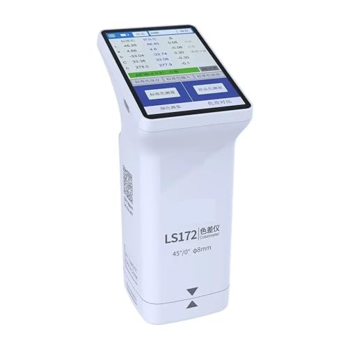 LS173 LS172 Tragbare Multifunktions Kolorimeter Mit Touchscreen Farbanalysator Laborwerte Anzeige für Autolack Keramik Farbabgleich Werkzeug Messgenauigkeit(LS172) von KAKAK