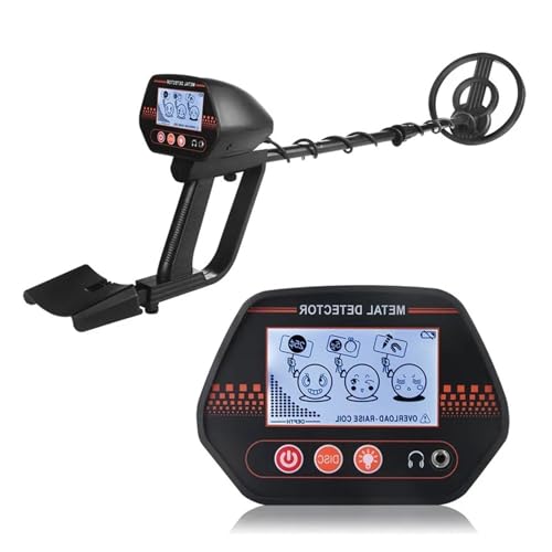 MD4070 Schatzfinder, der den PinPointer-Metalldetektor unter der Erde erkennt, Tiefenscanner, hochpräziser Golddetektor, wasserdicht Hohe Genauigkeit(with Headset) von KAKAK