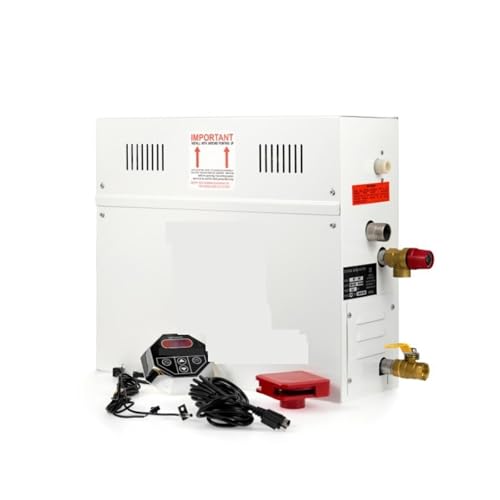 Saunaheizung, Dampfgenerator, kommerzielle elektrische Heizung, Dampfmaschine, vollautomatische Haushalts-Nassdampf-Sauna-Ausrüstung, Zuhause, Hotel, Spa, Dusche (ST-135,9 kW) von KAKAK