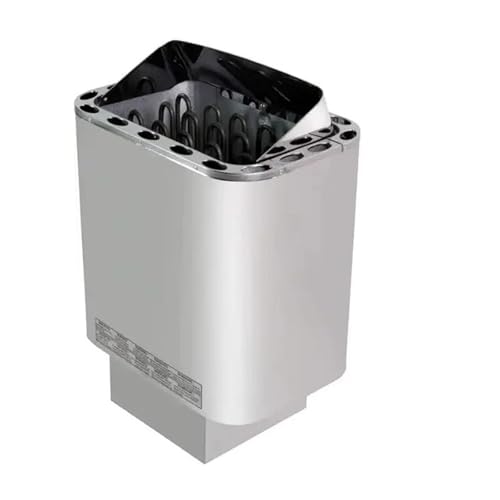 Saunaheizung, Edelstahl, 3 kW, Trockendampf Spa, elektrische Mini-Saunaheizung, digitaler Touchscreen-Controller, Saunaofen, selbstentleerender Dampfgenerator, Zuhause, Hotel, Spa, Dusche (Modell 2) von KAKAK