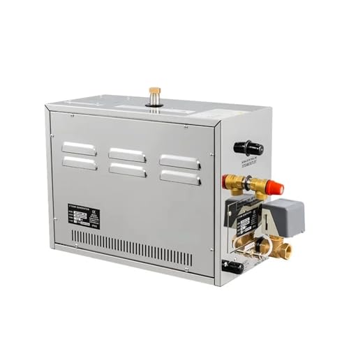 Saunaheizung, selbstentleerender Dampfsauna-Raum, Edelstahl-Dampfmaschine, automatische Entwässerung, Ausgasung, Dampfbad, Zuhause, Hotel, Spa, Dusche (4,5 kW) von KAKAK