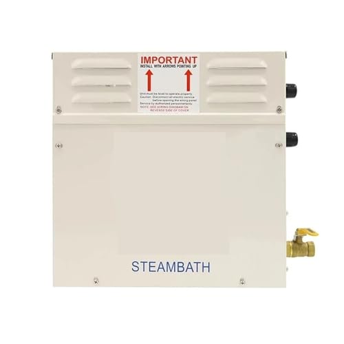Saunaofen, 9KW Dampfgenerator Haushaltsdampfmaschine Sauna Bad Spa Dampfdusche Digitaler Controller Maschine für die Nebelproduktion Verwendung der Dusche sp von KAKAK