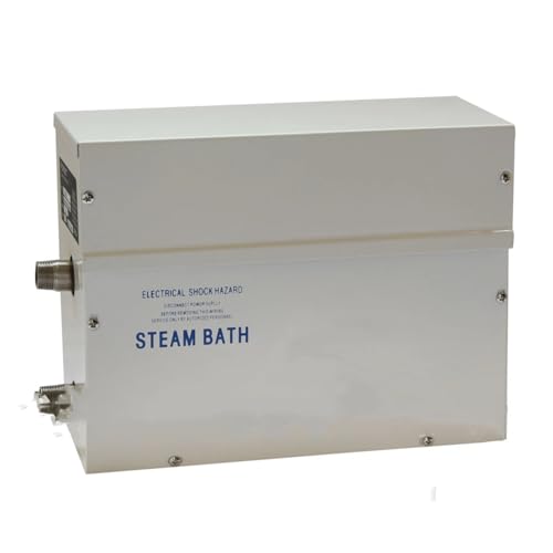 Saunaofen, Dampfgenerator Sauna Dampfheizung Bad mit Dusche Maschine mit hoher Leistung von 3 bis 9 kW Heizung Verwendung der Dusche Spa für Hotelhaus (6KW) von KAKAK