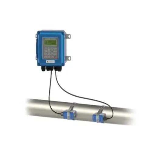 TUF-2000B Wandmontierter Ultraschall-Durchflussmesser Digitaler Wärmezähler Thermischer Widerstand Flüssigkeitsdurchflussmesser for Kupfer-/PVC-Rohre Hohe Empfindlichkeit, geringer Fehler(TS-2 DN25-10 von KAKAK