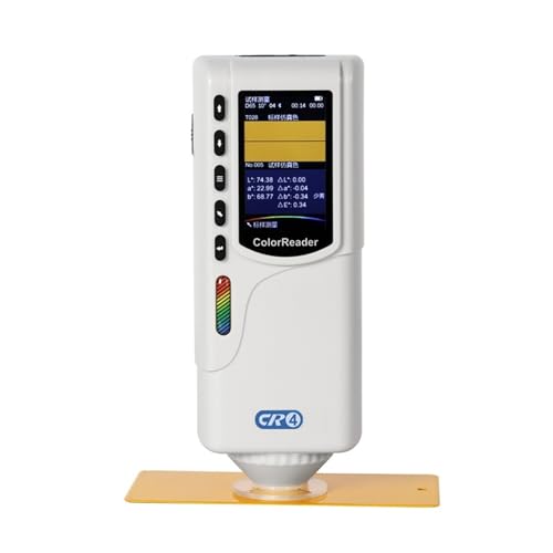 Tragbarer Farbanalysator Farbsensor CR4 Handkolorimeter für Laborfarbtest Farbdifferenzprüfer Messgenauigkeit Tragbarer Farbanalysator Farbsensor CR4 Handkolorimeter für Laborfarbtest Farbdifferenzprüfer Messgenauigkeit von KAKAK