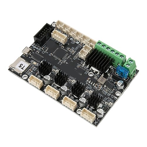 KAKAKE Leises Motherboard, 24-V-Eingang, 12-V-Ausgang, Vorinstallierter Bootloader, 3D-Drucker, Silent-Board, Extrem Leises Plug-and-Play Zum Drucken von KAKAKE