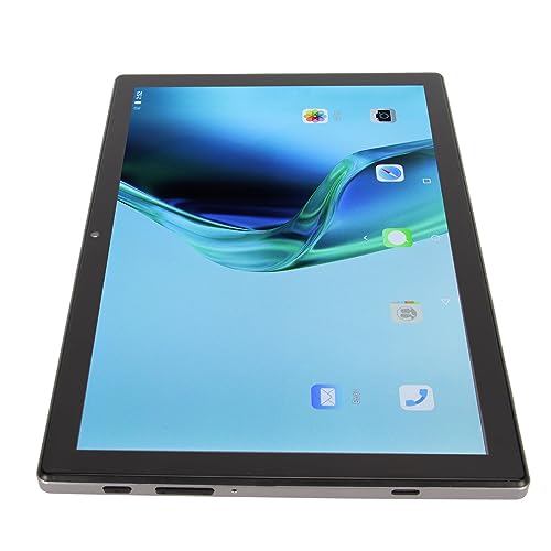 KAKAKE Tablet, Octa Core 10,1 Zoll Tablet Vorne 8 MP Hinten 13 MP 8 GB RAM 128 GB ROM 5G WiFi Zum Lernen (Grau) von KAKAKE