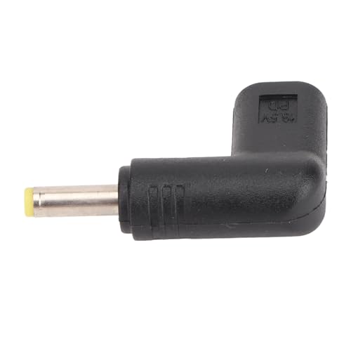 KAKAKE Typ-C-Buchse auf DC-Adapter, E-Mark Smart Chip, Zuverlässiger Typ-C auf 4,0 X 1,7 Mm Adapter, 90 Grad, Leicht, für Büro von KAKAKE