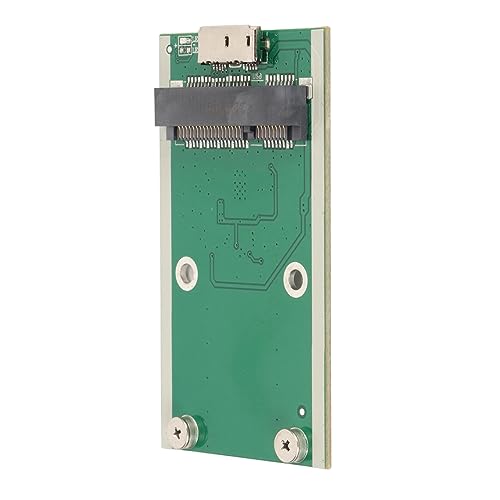 KAKAKE USB 3.0-zu-MSATA-SSD-Konverter, JMS578-Chip-Multisystem-kompatibler MSATA-SSD-Konverter, Unterstützt Hot-Swap mit LED-Statusanzeige für 30 X 50 Mm SSD von KAKAKE