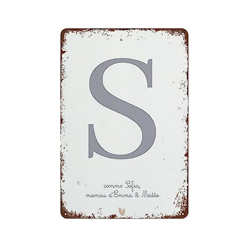 Metall-Blechschild mit Aufschrift "Initial Foral To Personalize Arts and Sciences", Büro, Labor, Bibliothek, Halle, Krankenhaus, Museum, 20,3 x 30,5 cm Metall-Blechschild mit Aufschrift "Initial Foral To Personalize Arts and Sciences", Büro, Labor, Bibliothek, Halle, Krankenhaus, Museum, 20,3 x 30,5 cm von KAKALULU