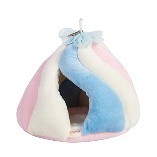 KAKASEA Hamster-Hängematte, Winter, warmes Nest, Plüschzelt, Kuscheln zum Schlafen zum Spielen und Ausruhen KAKASEA Hamster-Hängematte, Winter, warmes Nest, Plüschzelt, Kuscheln zum Schlafen zum Spielen und Ausruhen von KAKASEA