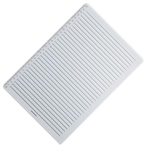 Linienschablone für Journaling 33 Linien, College, linierter Abstand, Schreibführung, Schablonen-Set von KAKASEA