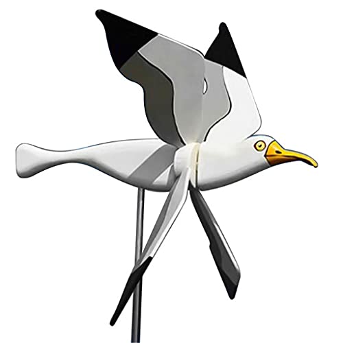 Serie Seagulls Whirligig Windmühlenpfahl fliegender Vogel Spinner für Garten Hof Dekoration Serie Seagulls Whirligig Windmühlenpfahl fliegender Vogel Spinner für Garten Hof Dekoration von KAKASEA