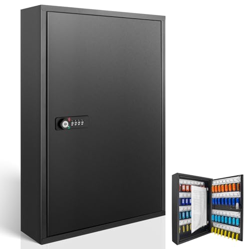 Schlüsselschrank, Schlüsselschlossbox, Schlüsselbox Wandhalterung mit Code und Schlüsseln, Schlüssel-Organizer für Hotels, Büros, Immobilienverwaltung, Wohnungskomplexe, Autoplätze und Schlüsselschrank, Schlüsselschlossbox, Schlüsselbox Wandhalterung mit Code und Schlüsseln, Schlüssel-Organizer für Hotels, Büros, Immobilienverwaltung, Wohnungskomplexe, Autoplätze und von KAKO
