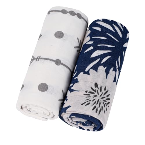 KAKU NANU Baby Pucktuch Babydecke Musselin Spucktücher 2er Set 100% Baumwolle 110x120 cm,Dünne Atmungsaktive Mullwindeln Baby Wickeltuch für Neugeborene Junge und Mädchen KAKU NANU Baby Pucktuch Babydecke Musselin Spucktücher 2er Set 100% Baumwolle 110x120 cm,Dünne Atmungsaktive Mullwindeln Baby Wickeltuch für Neugeborene Junge und Mädchen von KAKU NANU