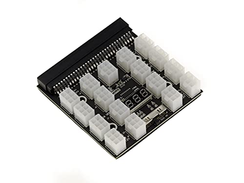 KALEA-INFORMATIQUE 1200w Breakout Board für HP-Netzteil 17 P6-Anschlüsse - Kompatibel mit DPS-800GB DPS-1200FB DPS-1200QB ... von KALEA-INFORMATIQUE