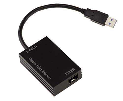 KALEA-INFORMATIQUE USB 3.0-Kabel auf LC 1G SFP-Faser GIGABIT Ethernet mit Realtek Chipsatz RTL8153. von KALEA-INFORMATIQUE