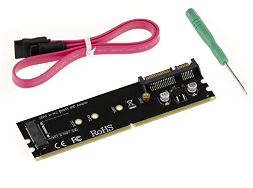 KALEA-INFORMATIQUE Adapter für SSD M2 B Key SATA auf SATA an DDR2-Anschluss KALEA-INFORMATIQUE Adapter für SSD M2 B Key SATA auf SATA an DDR2-Anschluss von KALEA-INFORMATIQUE