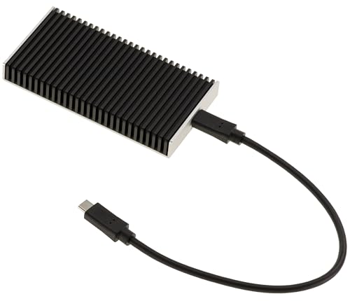 KALEA-INFORMATIQUE Aluminiumgehäuse USB4 und Thunderbolt 4 40G für SSD M2 NVMe. Tatsächliche Datenübertragungsrate gemessen auf Mac oder PC: 3,7 G/s von KALEA-INFORMATIQUE