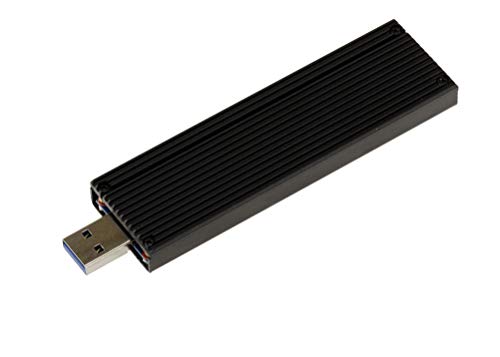 KALEA-INFORMATIQUE Aluminiumgehäuse im USB-Stick-Format für SSD M.2 des Typs NVMe. 5G USB3-Verbindung. von KALEA-INFORMATIQUE