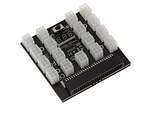 KALEA-INFORMATIQUE Breakout Board 2400W für Dell Netzteil mit ATX 50 Anschluss - 17 x P6 - Kompatibel mit D750, DS1100, D1600, D2000, D2400. KALEA-INFORMATIQUE Breakout Board 2400W für Dell Netzteil mit ATX 50 Anschluss - 17 x P6 - Kompatibel mit D750, DS1100, D1600, D2000, D2400. von KALEA-INFORMATIQUE